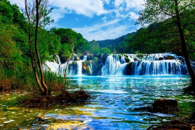 Villa Scolopax Rusticola Skradin With Heated Pool المظهر الخارجي الصورة