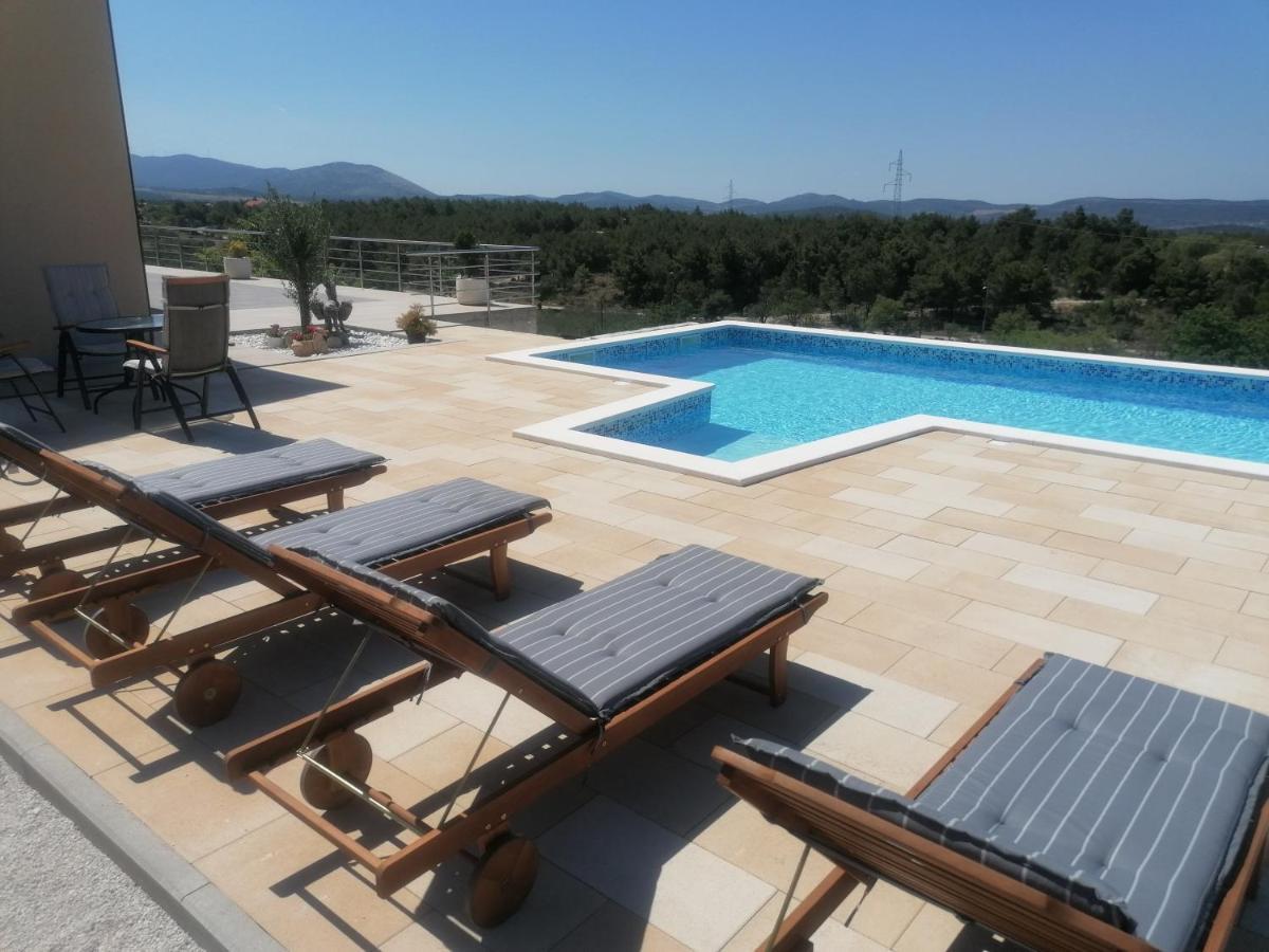 Villa Scolopax Rusticola Skradin With Heated Pool المظهر الخارجي الصورة