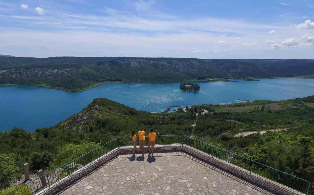 Villa Scolopax Rusticola Skradin With Heated Pool المظهر الخارجي الصورة