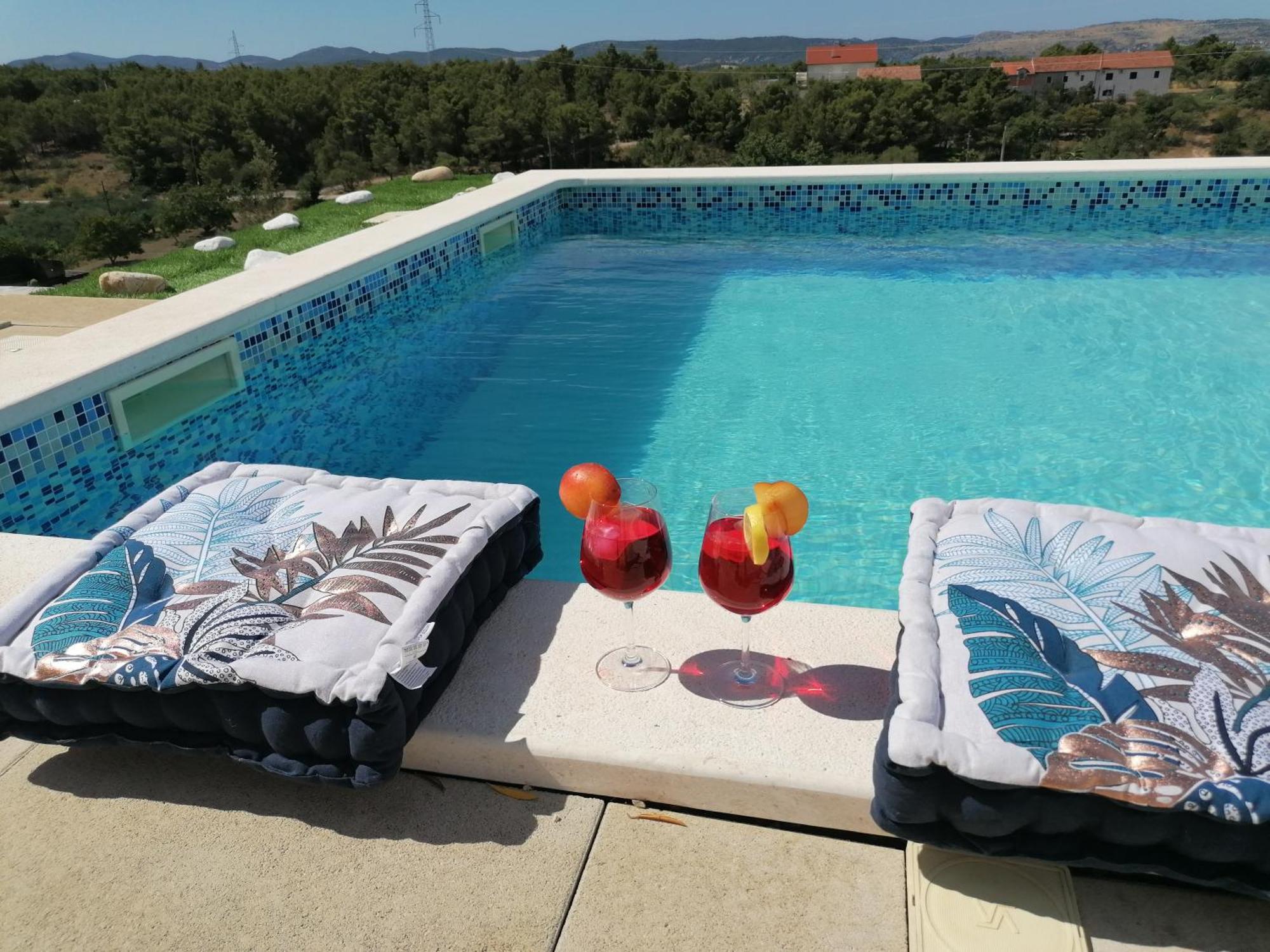 Villa Scolopax Rusticola Skradin With Heated Pool المظهر الخارجي الصورة