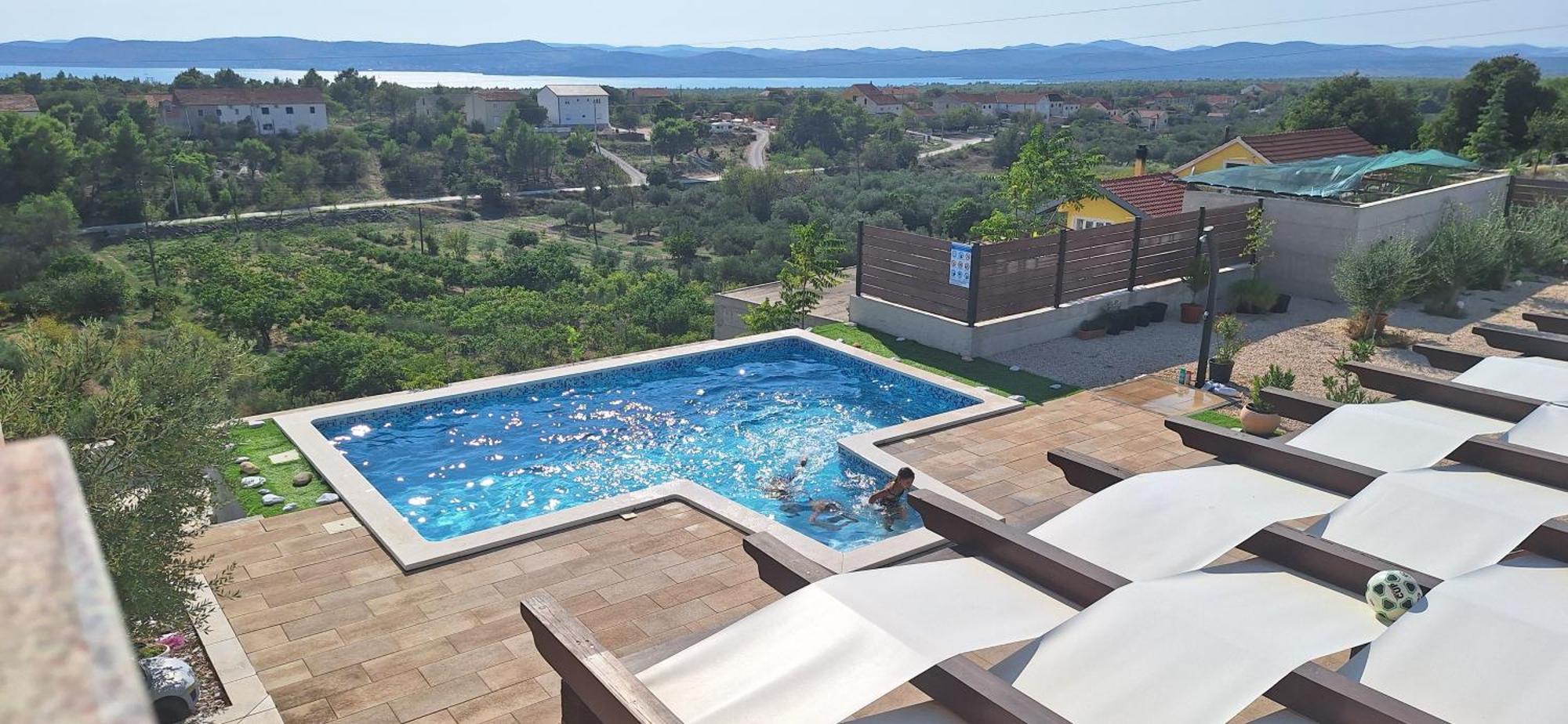 Villa Scolopax Rusticola Skradin With Heated Pool المظهر الخارجي الصورة