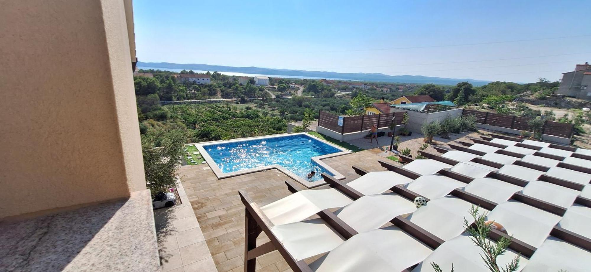 Villa Scolopax Rusticola Skradin With Heated Pool المظهر الخارجي الصورة