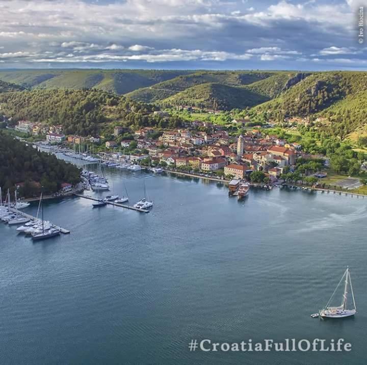 Villa Scolopax Rusticola Skradin With Heated Pool المظهر الخارجي الصورة