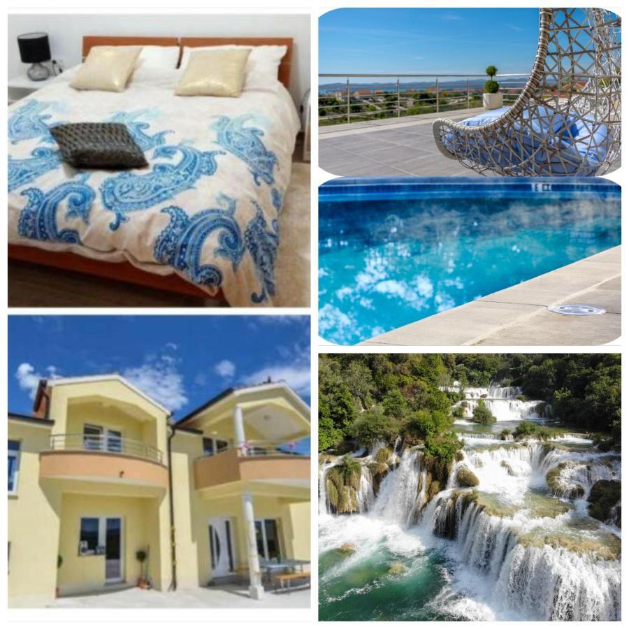 Villa Scolopax Rusticola Skradin With Heated Pool المظهر الخارجي الصورة